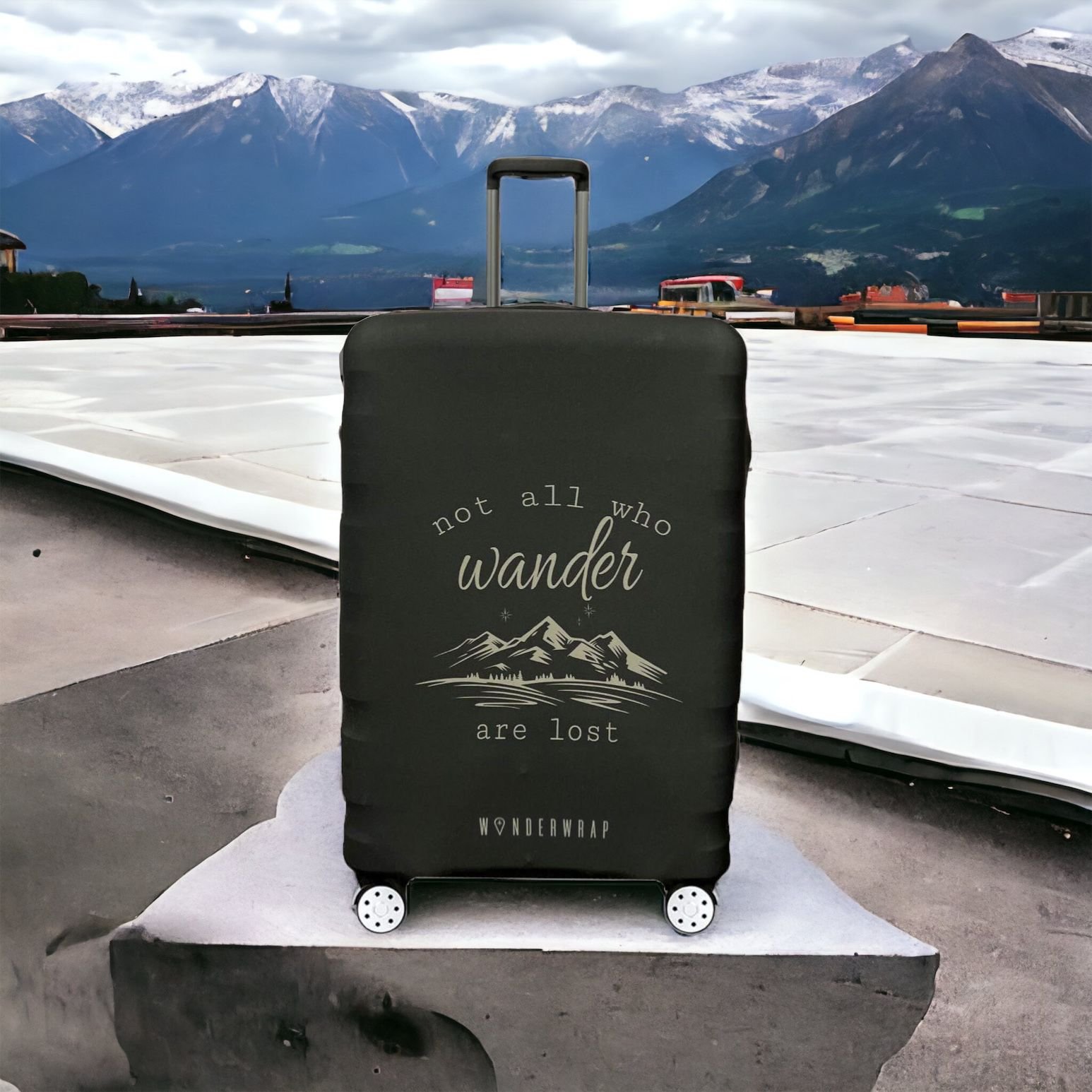 WanderWrap Reversible Luggage Covers & Protectors (D4)