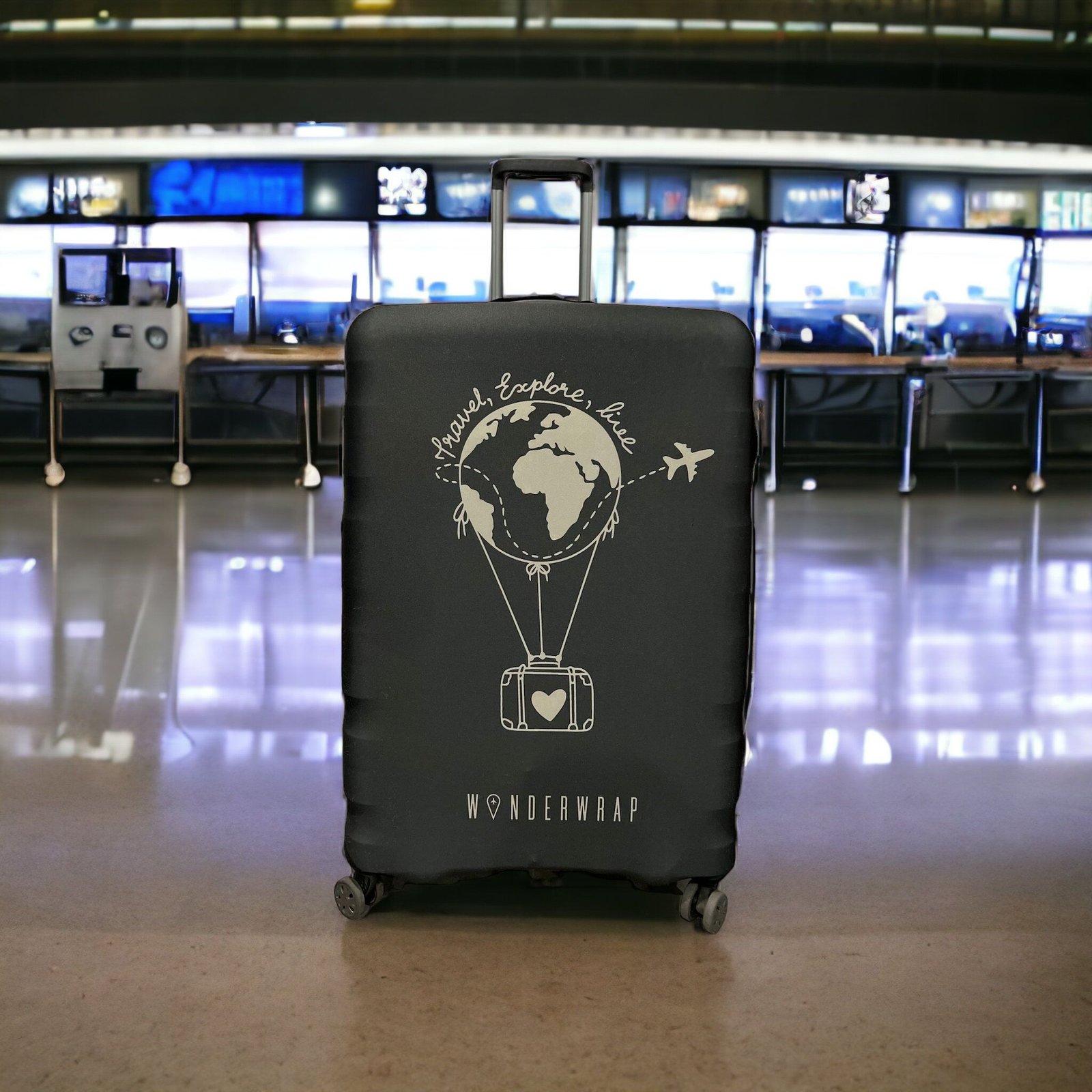 WanderWrap Reversible Luggage Covers & Protectors (D3) - Image 3